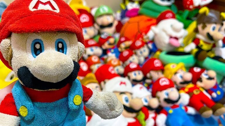 Consigue tu colección de peluches de enemigos de Mario Bros