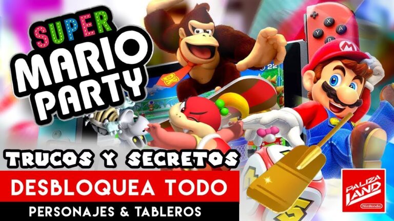 ¡Consigue todos los personajes en Super Mario Party desbloqueando estos secretos!